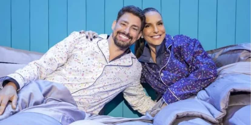 Cauã Reymond e Ivete Sangalo - Foto: Reprodução Cauã Reymond e Ivete Sangalo - Foto: Reprodução