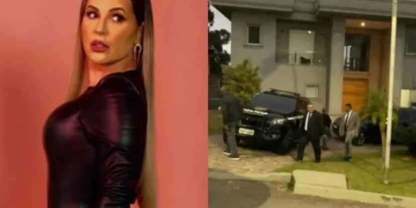 Deolane Bezerra tem cada invadida por polícias após mandado - Foto: Reprodução Deolane Bezerra tem cada invadida por polícias após mandado - Foto: Reprodução