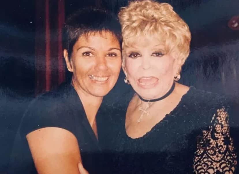 Dercy Gonçalves e sua sobrinha, a atriz Lucy Freitas (Foto: Reprodução) Dercy Gonçalves e sua sobrinha, a atriz Lucy Freitas (Foto: Reprodução)