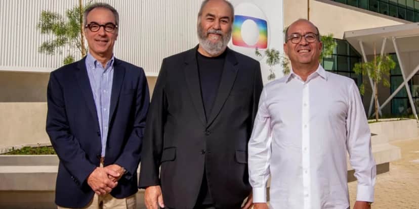 João Roberto Marinho, Roberto Irineu Marinho e José Roberto Marinho, donos da Globo - Foto: Reprodução João Roberto Marinho, Roberto Irineu Marinho e José Roberto Marinho, donos da Globo - Foto: Reprodução