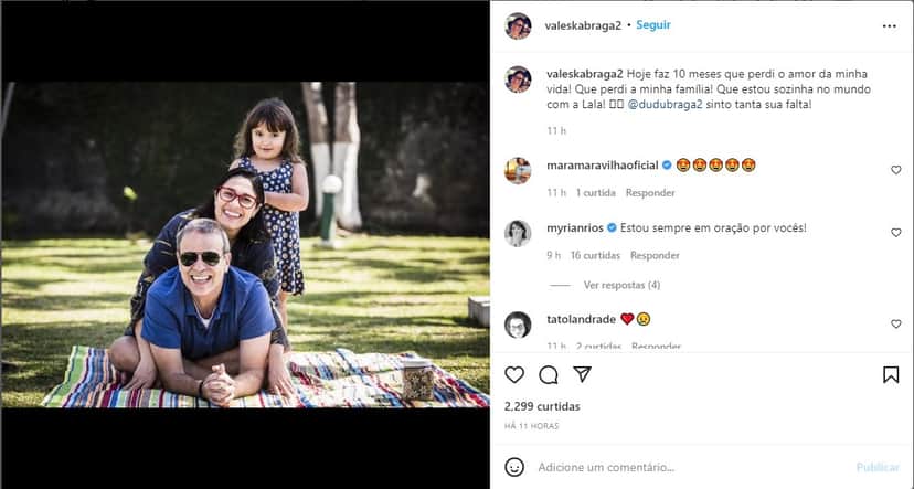 Viúva do filho de Roberto Carlos desabafa 10 meses após morte dele - Foto: Reprodução Viúva do filho de Roberto Carlos desabafa 10 meses após morte dele - Foto: Reprodução