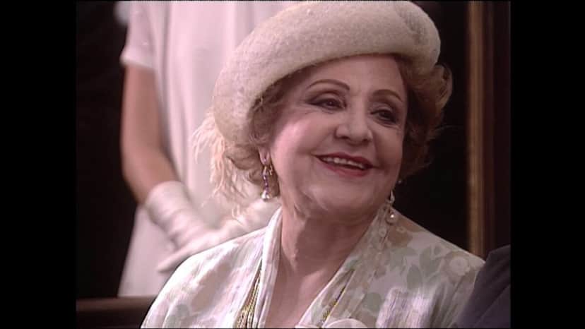 Eva Todor interpretou Josefa em O Cravo e a Rosa, recentemente reprisada na Globo Eva Todor interpretou Josefa em O Cravo e a Rosa, recentemente reprisada na Globo