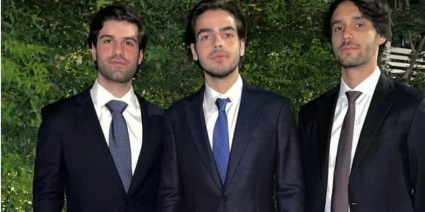 Filho de Faustão divulga foto ao loado de dois bonitões - Foto: Reprodução Filho de Faustão divulga foto ao loado de dois bonitões - Foto: Reprodução