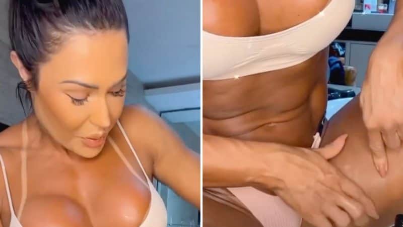 Gracyanne Barbosa mostrou parte íntima em vídeo (Foto: Reprodução/ Instagram) Gracyanne Barbosa mostrou parte íntima em vídeo (Foto: Reprodução/ Instagram)