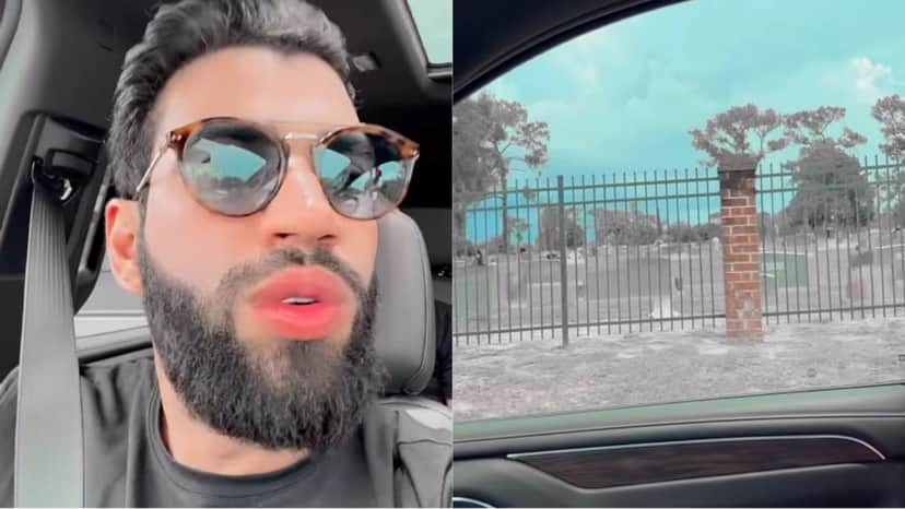 Gusttavo Lima filma cemitério nos Estados Unidos e oferece de presente para amigo morar Gusttavo Lima filma cemitério nos Estados Unidos e oferece de presente para amigo morar