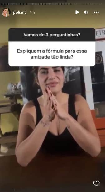 Poliana Rocha e Jéssica Costa falaram da relação e negaram qualquer briga (Foto: Reprodução/ Instagram) Poliana Rocha e Jéssica Costa falaram da relação e negaram qualquer briga (Foto: Reprodução/ Instagram)