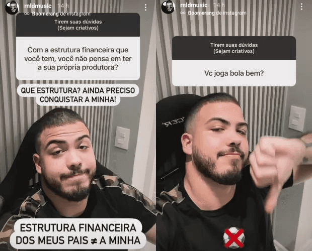 Ronald abre o jogo sobre vida pessoal com seguidores (Foto: Reprodução/Instagram) Ronald abre o jogo sobre vida pessoal com seguidores (Foto: Reprodução/Instagram)