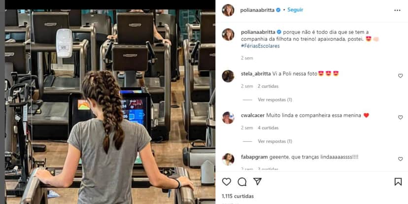 "Não é todo dia que se tem", Poliana Abritta expõe sua parceira de vida e confirma: "Apaixonada" "Não é todo dia que se tem", Poliana Abritta expõe sua parceira de vida e confirma: "Apaixonada"