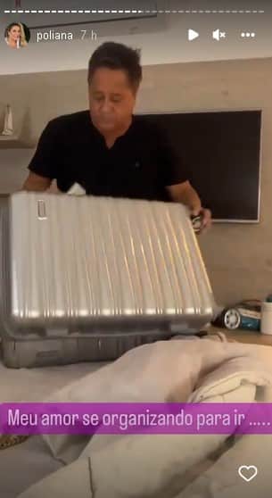 Poliana Rocha flagrou Leonardo saindo de casa (Foto: Reprodução/ Instagram) Poliana Rocha flagrou Leonardo saindo de casa (Foto: Reprodução/ Instagram)