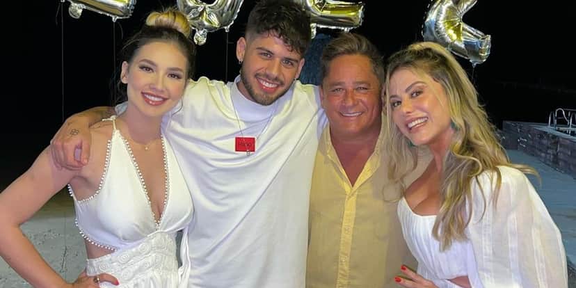 Poliana Rocha, Leonardo, zé felipe Poliana Rocha, Leonardo, zé felipe