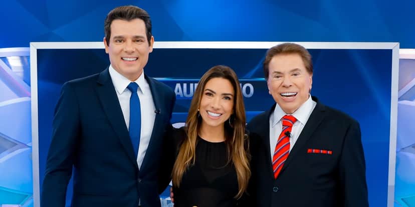 Celso Portiolli, Patrícia Abravanel e Silvio Santos (Foto: Divulgação / SBT ) Celso Portiolli, Patrícia Abravanel e Silvio Santos (Foto: Divulgação / SBT )