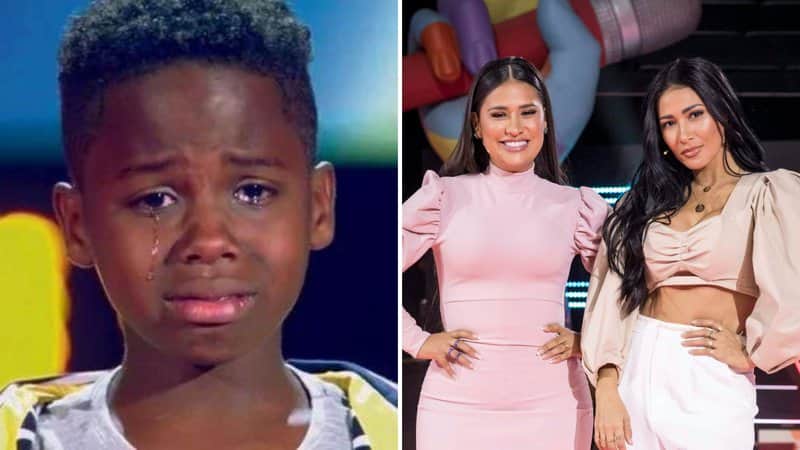 Simone e Simaria não cumpriram promessa feita a menino no The Voice Kids (Foto: Reprodução) Simone e Simaria não cumpriram promessa feita a menino no The Voice Kids (Foto: Reprodução)