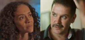 Guta (Julia Dalavia) ficará perto de descobrir mais um crime de Tenório (Murilo Benício) em Pantanal, graças a Zuleica (Aline Borges) (Foto: Reprodução / Globo) Guta (Julia Dalavia) ficará perto de descobrir mais um crime de Tenório (Murilo Benício) em Pantanal, graças a Zuleica (Aline Borges) (Foto: Reprodução / Globo)