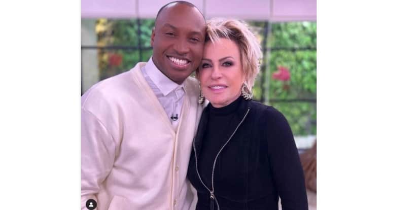Ana Maria Braga e Thiagunho Ana Maria Braga e Thiagunho