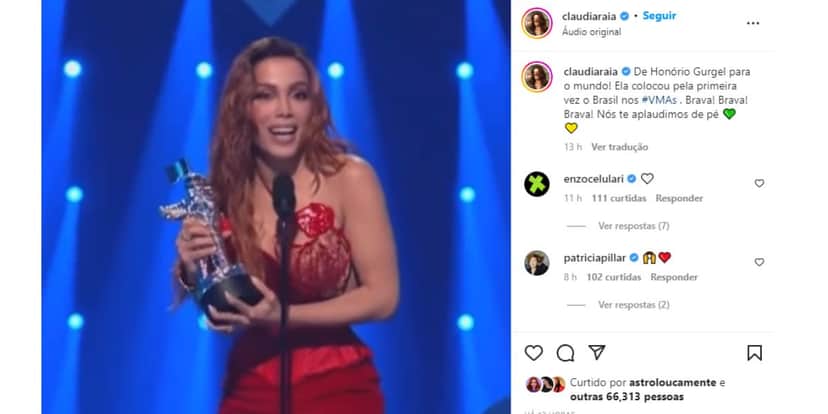 Claudia Raia - vídeo - Anitta Claudia Raia - vídeo - Anitta