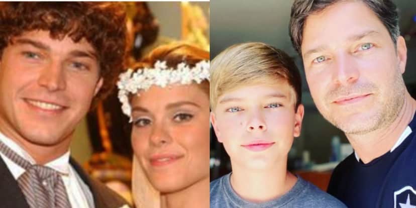 Erik Marmo, ex-galã da Globo, aos 44 anos, reaparece, mostra filho de 13 anos e público fica admirado com semelhança e beleza (Foto: Reprodução) Erik Marmo, ex-galã da Globo, aos 44 anos, reaparece, mostra filho de 13 anos e público fica admirado com semelhança e beleza (Foto: Reprodução)