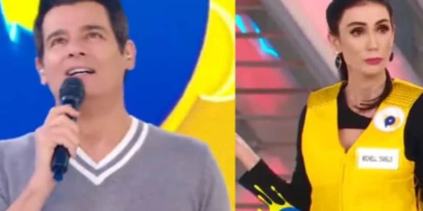 Michelle Barros fecha cara no programa de Portiolli ao ser repreendida pela produção e mal estar é exposto Michelle Barros fecha cara no programa de Portiolli ao ser repreendida pela produção e mal estar é exposto