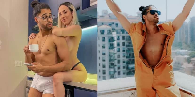 Ex-BBB Luciano Estevan surge de cueca branca com namorada nua e volumão do rapaz deixa público em polvorosa Ex-BBB Luciano Estevan surge de cueca branca com namorada nua e volumão do rapaz deixa público em polvorosa