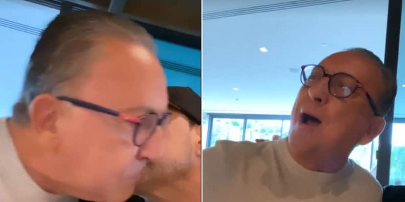 O Galvão Bueno e Zezé Di Camargo usaram suas redes para exibir um encontro inusitado e super especial que tiveram neste sábado dia 20 - Reprodução Instagram O Galvão Bueno e Zezé Di Camargo usaram suas redes para exibir um encontro inusitado e super especial que tiveram neste sábado dia 20 - Reprodução Instagram
