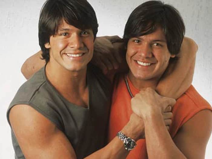 Flavio e Gustavo no passado (Foto: Reprodução) Flavio e Gustavo no passado (Foto: Reprodução)