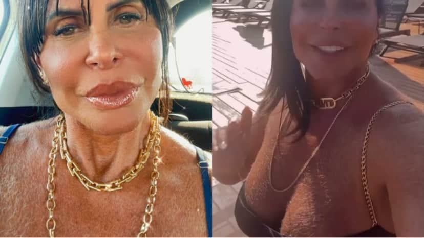 Gretchen expõe seus pelos corporais e acaba sendo detonada pelos 'haters' Gretchen expõe seus pelos corporais e acaba sendo detonada pelos 'haters'