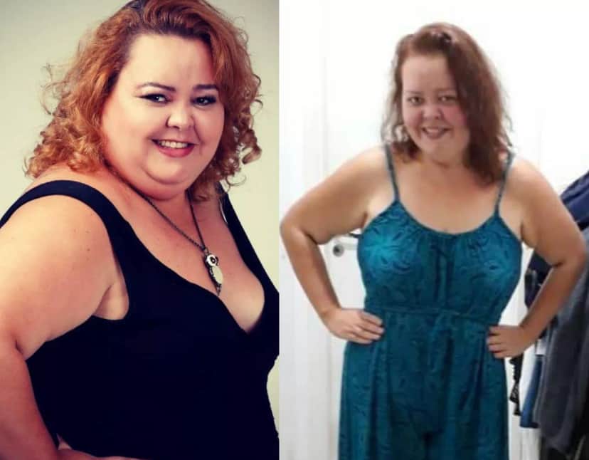 Atriz Hélady Araújo antes e depois (Imagem: Montagem) Atriz Hélady Araújo antes e depois (Imagem: Montagem)