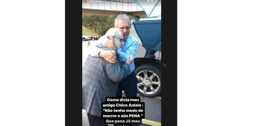 Jô Soares e Carlos Alberto Jô Soares e Carlos Alberto