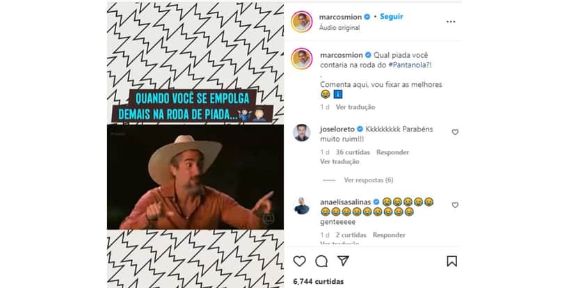 Marcos Mion - Pantanola Marcos Mion - Pantanola