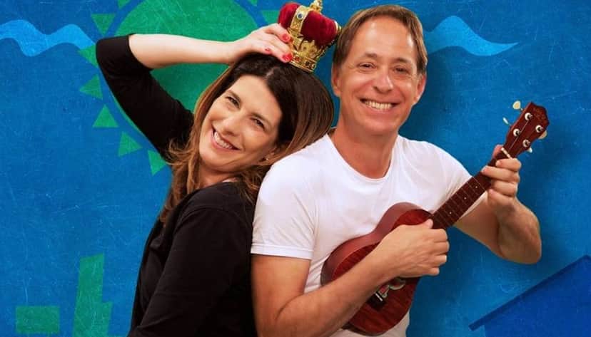 O casal de atores Graziella Moretto e Pedro Cardoso O casal de atores Graziella Moretto e Pedro Cardoso