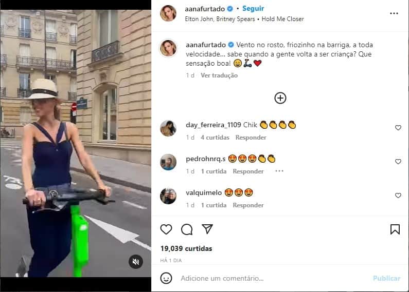 Ana Furtado revela o que viveu nas ruas fora do país - Foto: Reprodução Ana Furtado revela o que viveu nas ruas fora do país - Foto: Reprodução