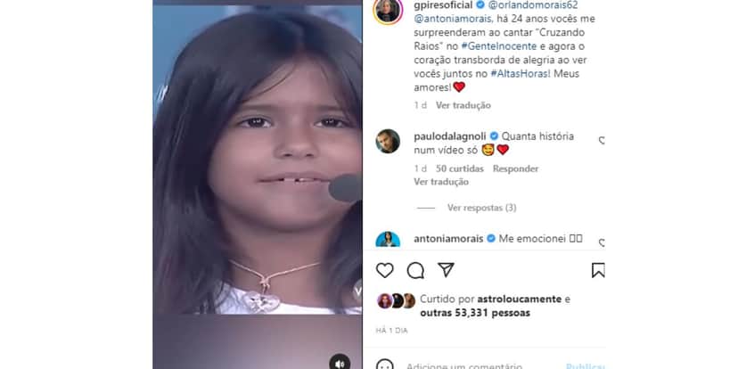 Antônia Morais cantando Antônia Morais cantando