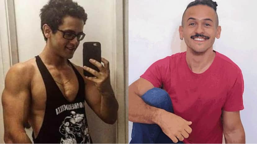 O ator Davi Lucas surpreende com corpo malhado e, atualmente, com bigode e cabelo raspado O ator Davi Lucas surpreende com corpo malhado e, atualmente, com bigode e cabelo raspado
