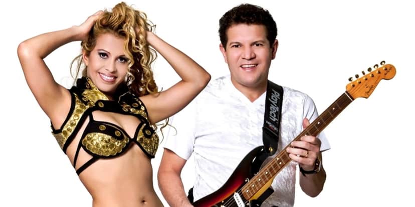 Joelma e Ximbinha formavam a Banda Calypso antes do divórcio (Foto: Reprodução) Joelma e Ximbinha formavam a Banda Calypso antes do divórcio (Foto: Reprodução)