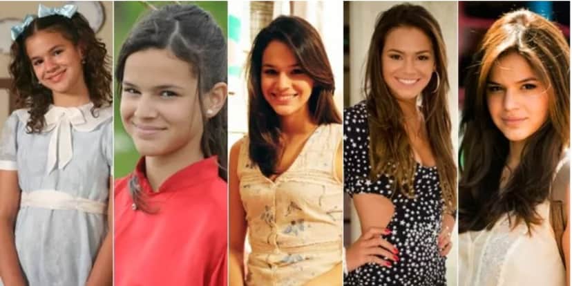 Bruna Marquezine esteve em várias novelas ao longo de sua carreira - Foto: Reprodução Bruna Marquezine esteve em várias novelas ao longo de sua carreira - Foto: Reprodução