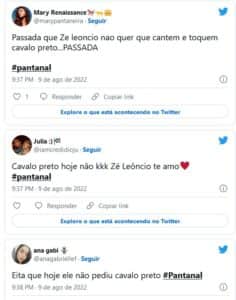 Durante uma roda de viola, José Leôncio (Marcos Palmeira) causou espanto no público de Pantanal e negar ouvir a sua música predileta (Foto: Reprodução / Twitter) Durante uma roda de viola, José Leôncio (Marcos Palmeira) causou espanto no público de Pantanal e negar ouvir a sua música predileta (Foto: Reprodução / Twitter)