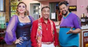 Babu Santana ao lado de Maurício Manfrini e Marisa Orth no humorístico 'Central de Bicos' (Foto: Reprodução / Multishow) Babu Santana ao lado de Maurício Manfrini e Marisa Orth no humorístico 'Central de Bicos' (Foto: Reprodução / Multishow)
