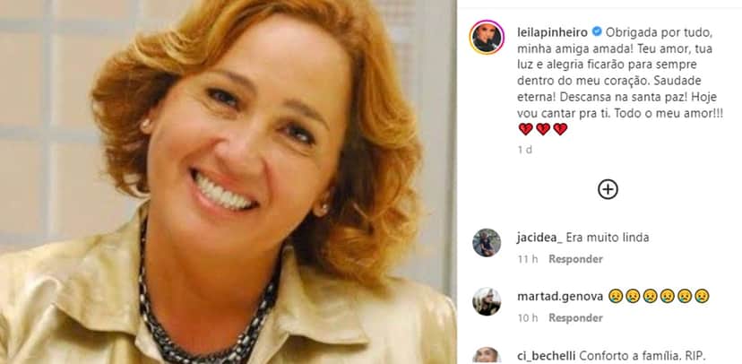 Leila Pinheiro faz homenagem pública à ex-companheira Claudia Jimenez Leila Pinheiro faz homenagem pública à ex-companheira Claudia Jimenez