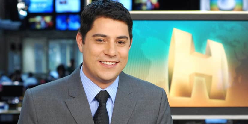 Evaristo Costa como âncora do Jornal Hoje, da Globo (Foto: Reprodução / Globo) Evaristo Costa como âncora do Jornal Hoje, da Globo (Foto: Reprodução / Globo)