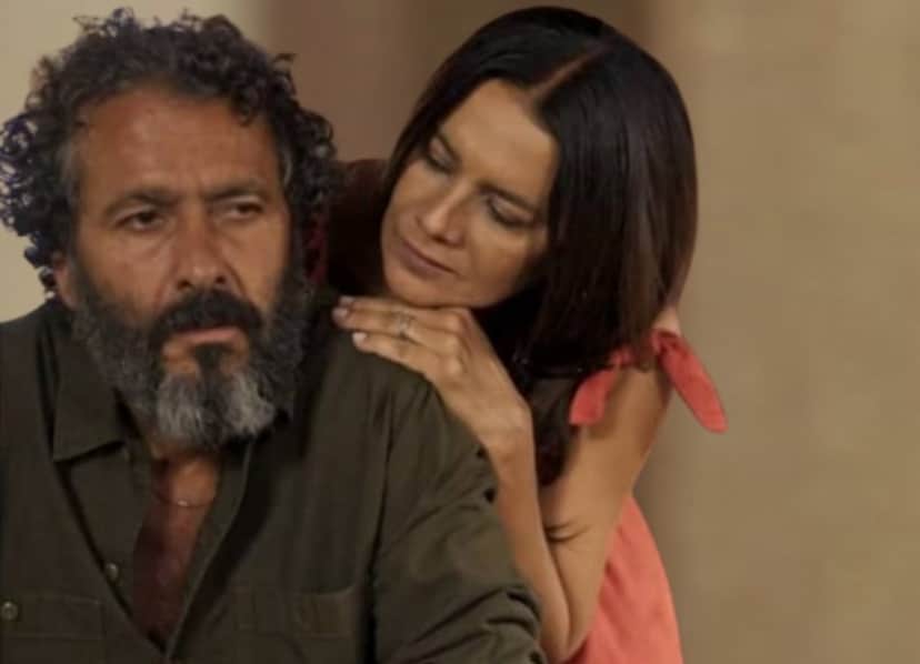 Filó (Dira Paes) usará seu jeitinho meigo e fará um pedido inusitado para José Leôncio (Marcos Palmeira) em Pantanal (Foto: Reprodução / Globo) Filó (Dira Paes) usará seu jeitinho meigo e fará um pedido inusitado para José Leôncio (Marcos Palmeira) em Pantanal (Foto: Reprodução / Globo)
