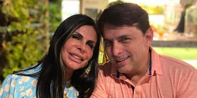 Gretchen e o marido, Esdras de Souza - Foto: Reprodução Gretchen e o marido, Esdras de Souza - Foto: Reprodução
