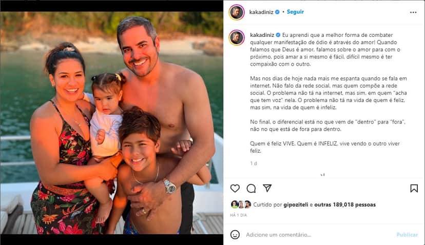 Kaká Diniz faz comunicado após rumores de romance com Simaria - Foto: Reprodução
