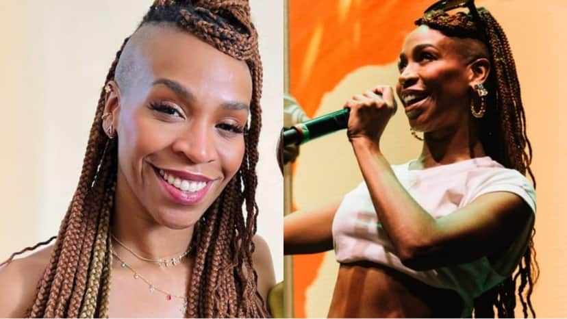 A cantora e rapper Karol Conká A cantora e rapper Karol Conká