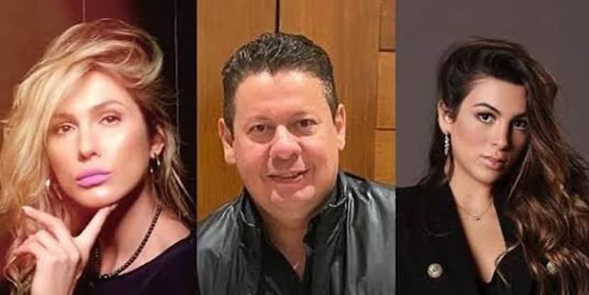 Lívia Andrade, seu atual marido, Marcos Araújo, ex de Pétala Barreiros Lívia Andrade, seu atual marido, Marcos Araújo, ex de Pétala Barreiros