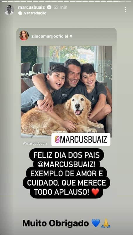 Marcus Buaiz, ex de Wanessa, ganhou recado de Zilu Godói (Foto: Reprodução) Marcus Buaiz, ex de Wanessa, ganhou recado de Zilu Godói (Foto: Reprodução)