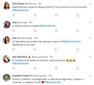 Público gostou da noa novela das seis da Globo (Foto: Reprodução / Twitter) Público gostou da noa novela das seis da Globo (Foto: Reprodução / Twitter)