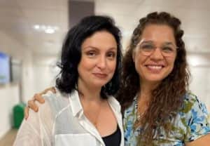 Maria Eugênia (Luciana Borghi) ajudará Bruaca (Isabel Teixeira) em 'Pantanal' (Foto: Reprodução / Globo) Maria Eugênia (Luciana Borghi) ajudará Bruaca (Isabel Teixeira) em 'Pantanal' (Foto: Reprodução / Globo)