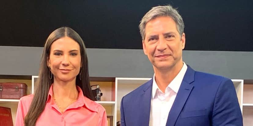 Luís Ernesto e Amanda Klein (Foto: Divulgação/RedeTV!) Luís Ernesto e Amanda Klein (Foto: Divulgação/RedeTV!)