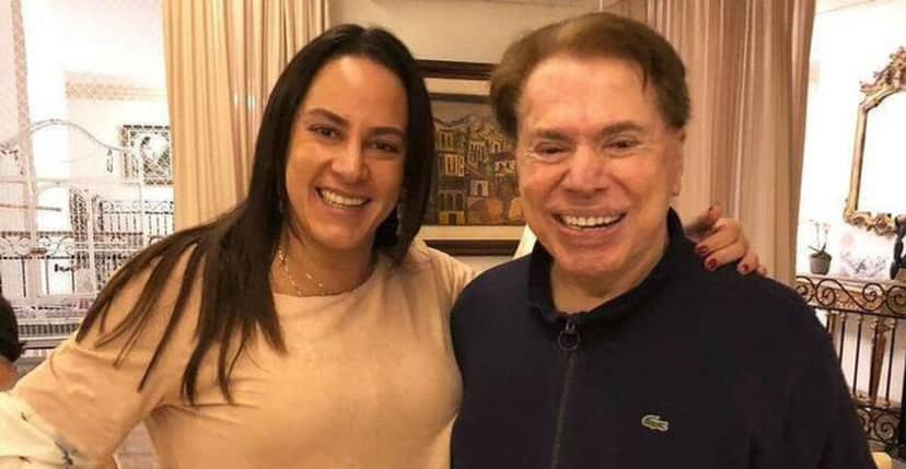 Silvia Abravanel e Silvio Santos (Foto: Reprodução) Silvia Abravanel e Silvio Santos (Foto: Reprodução)