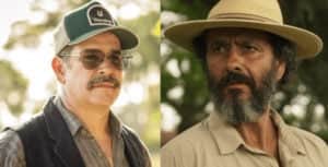 Pantanal - José Leôncio (Marcos Palmeira) fica atônito com notícia sobre Tenório (Murilo Benício) no remake assinado por Bruno Luperi (Foto: Reprodução / Globo) Pantanal - José Leôncio (Marcos Palmeira) fica atônito com notícia sobre Tenório (Murilo Benício) no remake assinado por Bruno Luperi (Foto: Reprodução / Globo)