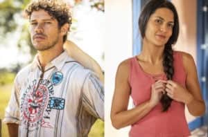 Pantanal - Ao descobrir que Zefa (Paula Barbosa) está grávida, Tadeu (José Loreto) toma decisão de última hora sobre casamento (Foto: Reprodução / Globo) Pantanal - Ao descobrir que Zefa (Paula Barbosa) está grávida, Tadeu (José Loreto) toma decisão de última hora sobre casamento (Foto: Reprodução / Globo)